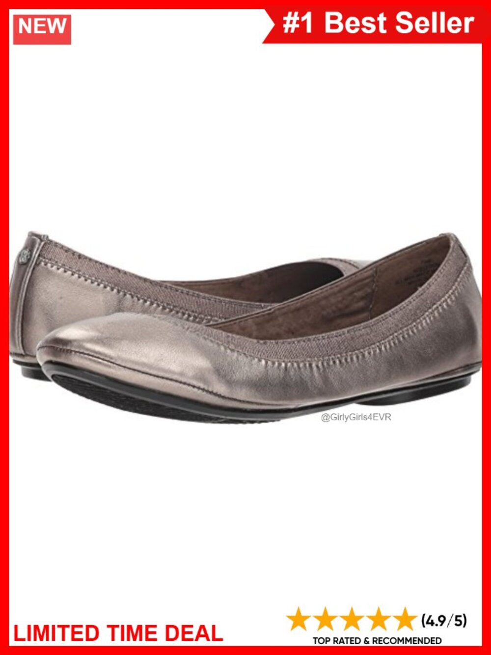 Mary Jane Ballet Flats Round Toe Slip On Casual Everyday Shoes